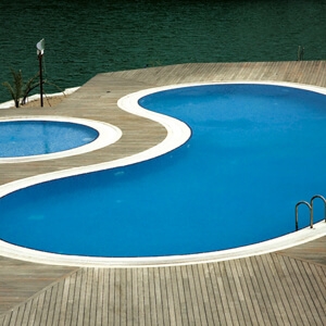 Oval Panel Pool