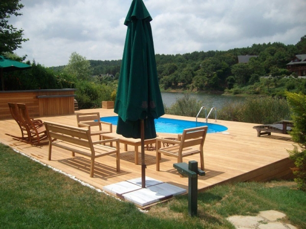 Wood Composite Deck Floors